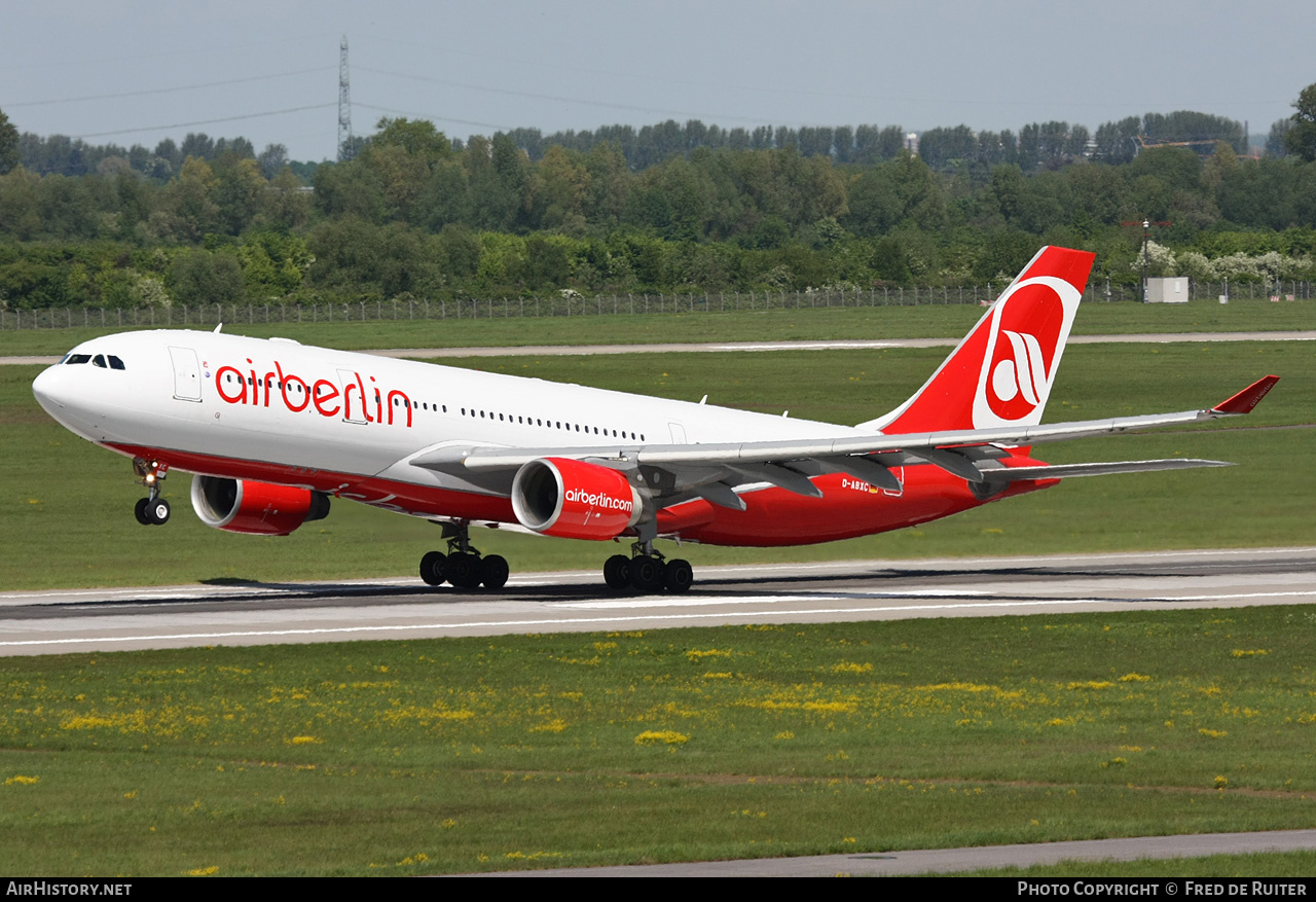 Aircraft Photo of D-ABXC | Airbus A330-223 | Air Berlin | AirHistory.net #515754