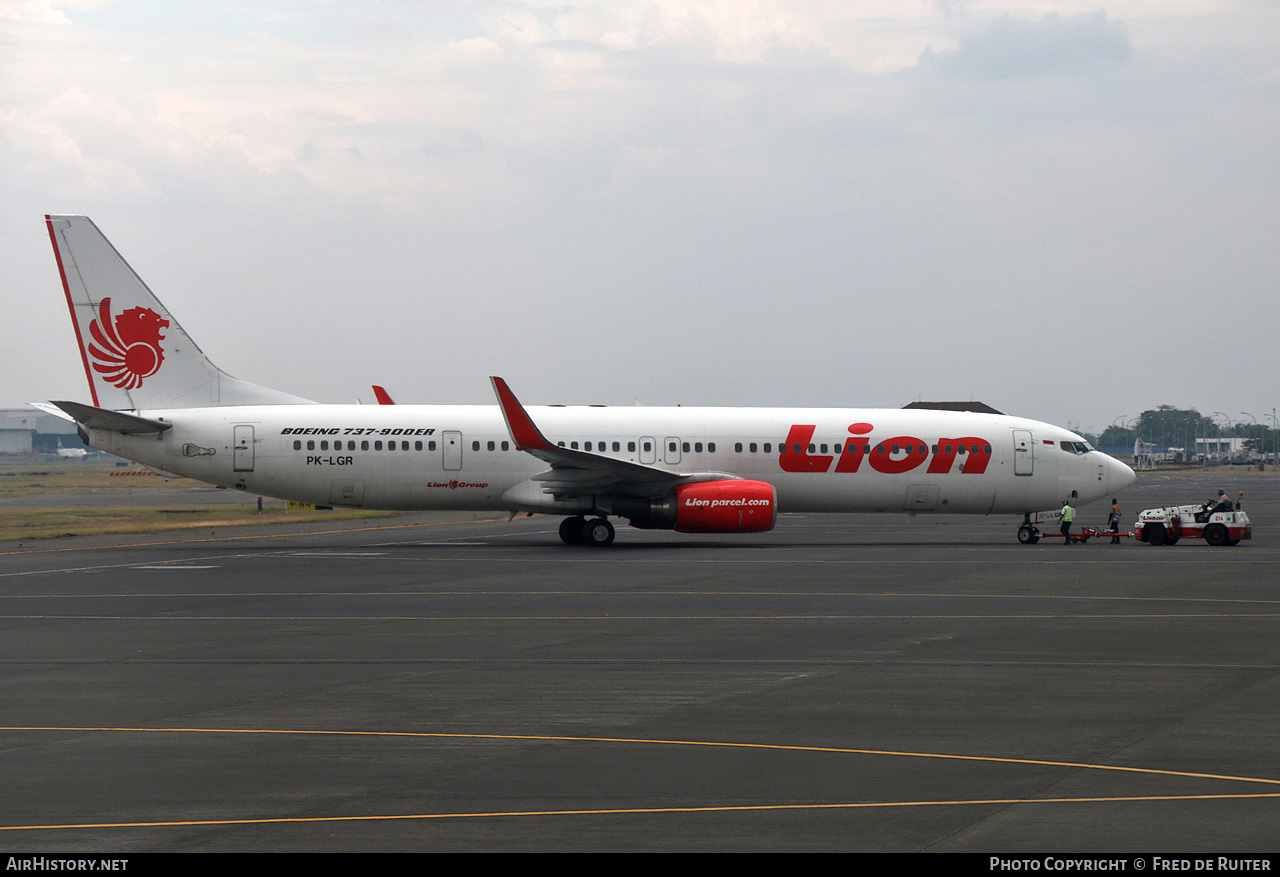 Aircraft Photo of PK-LGR | Boeing 737-9GP/ER | Lion Air | AirHistory.net #515764