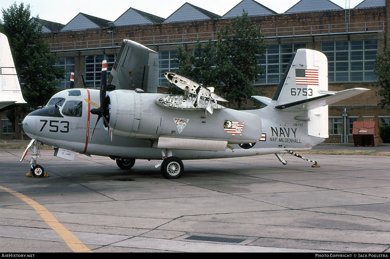 Aircraft Photo of 136753 / 6753 | Grumman C-1A Trader | USA - Navy | AirHistory.net #515802
