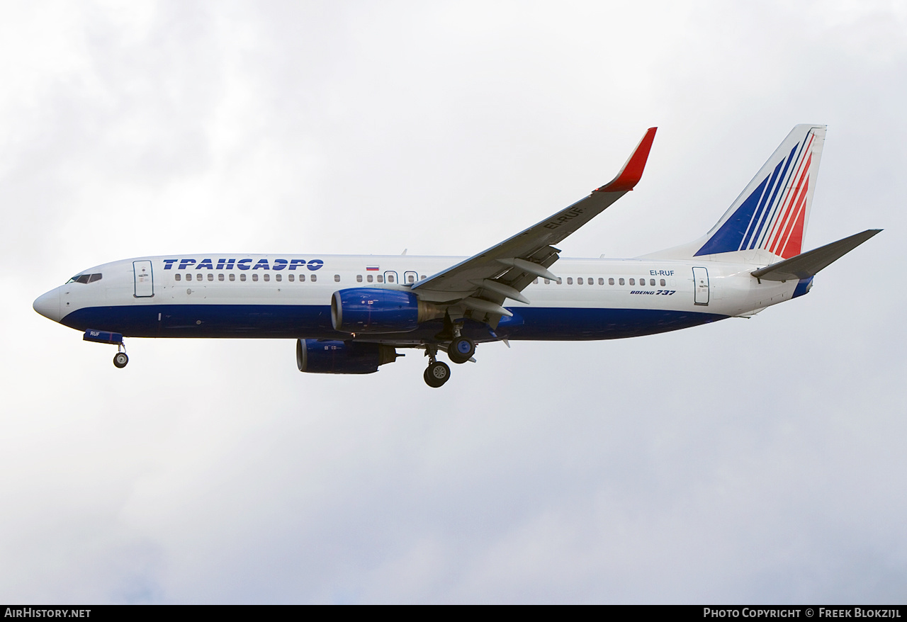 Aircraft Photo of EI-RUF | Boeing 737-85P | Transaero Airlines | AirHistory.net #515803