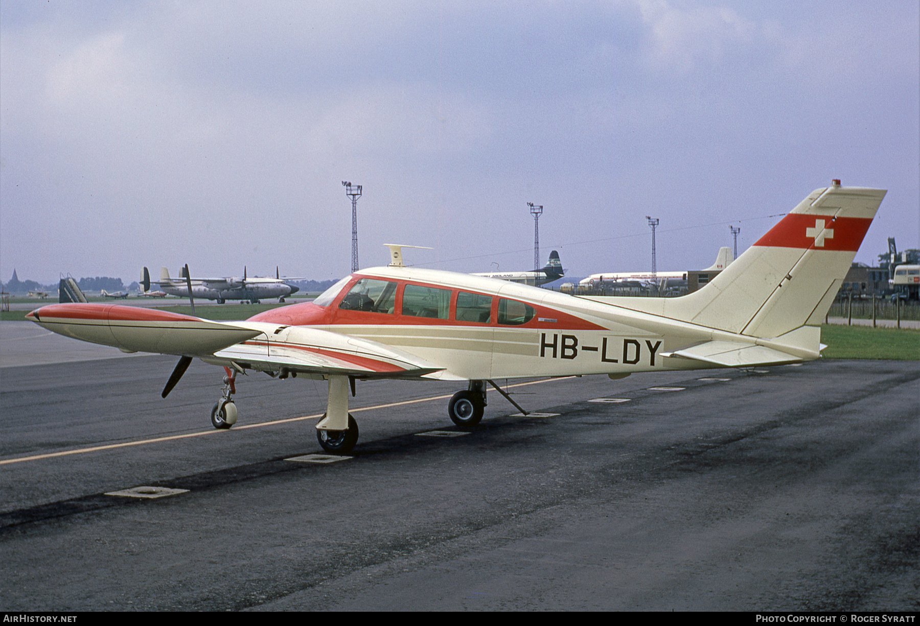 Aircraft Photo of HB-LDY | Cessna 320E Executive Skyknight | AirHistory.net #515805