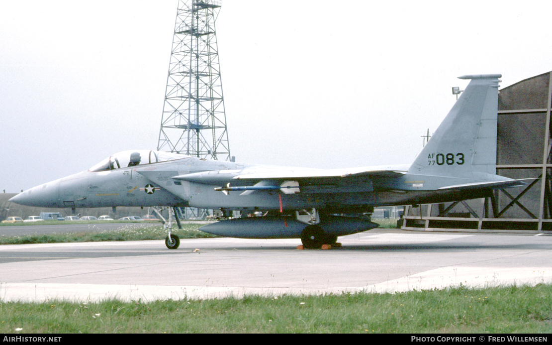 Aircraft Photo of 77-0083 / AF77-083 | McDonnell Douglas F-15A Eagle | USA - Air Force | AirHistory.net #515807