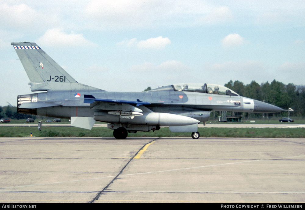 Aircraft Photo of J-261 | General Dynamics F-16B Fighting Falcon | Netherlands - Air Force | AirHistory.net #515812