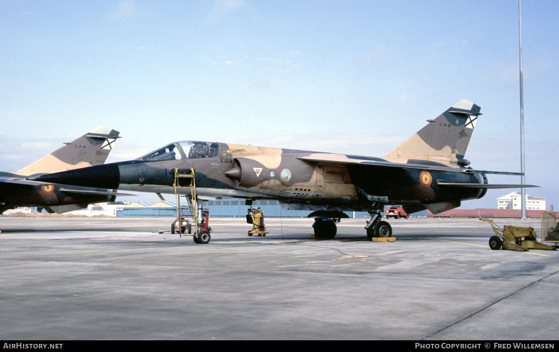 Aircraft Photo of C14-21 | Dassault Mirage F1CE | Spain - Air Force | AirHistory.net #515818