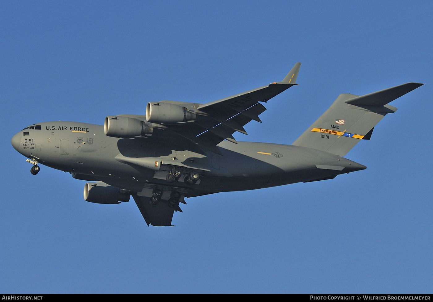 Aircraft Photo of 01-0191 / 10191 | Boeing C-17A Globemaster III | USA - Air Force | AirHistory.net #515829