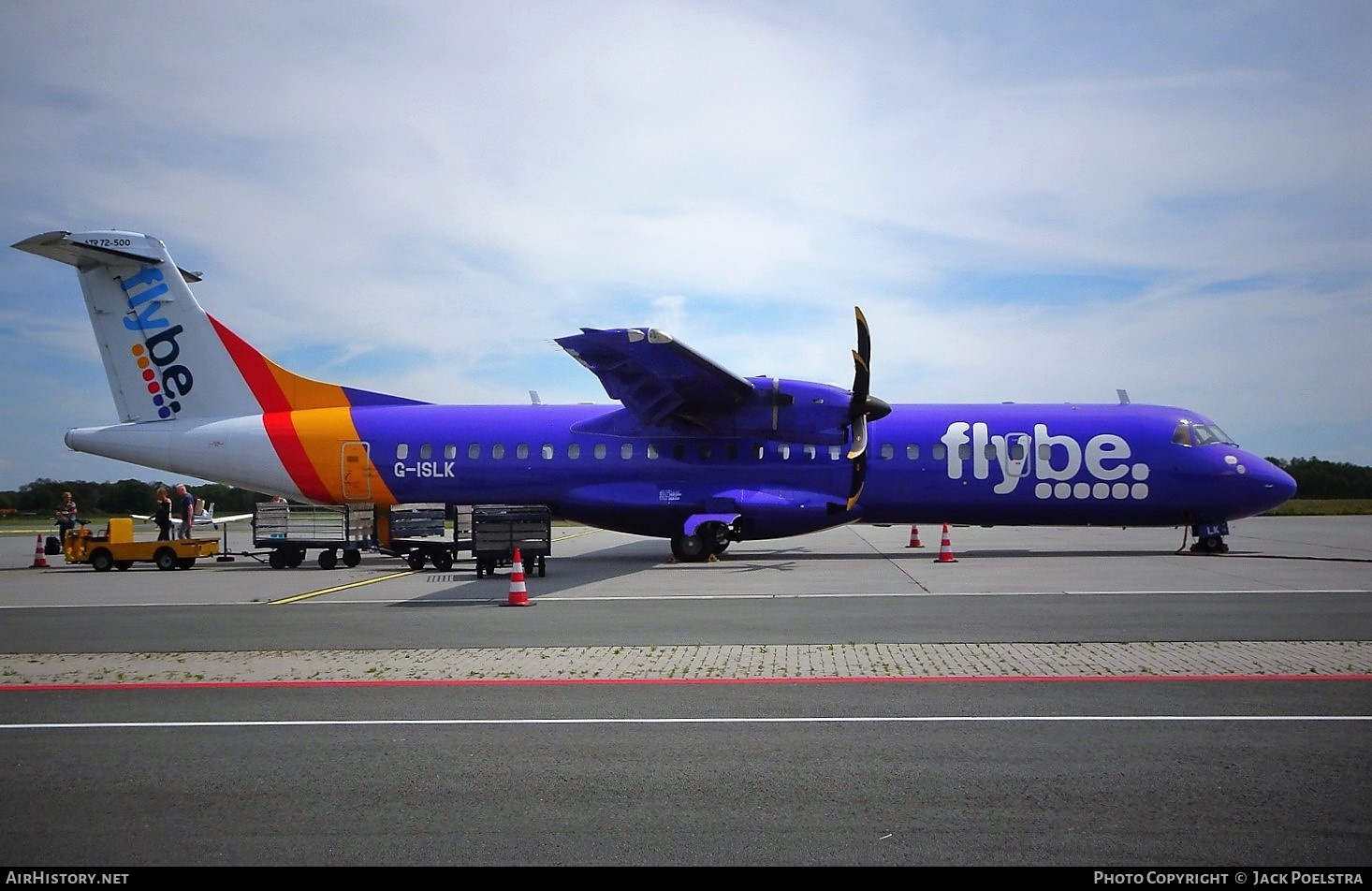 Aircraft Photo of G-ISLK | ATR ATR-72-500 (ATR-72-212A) | Flybe | AirHistory.net #515843