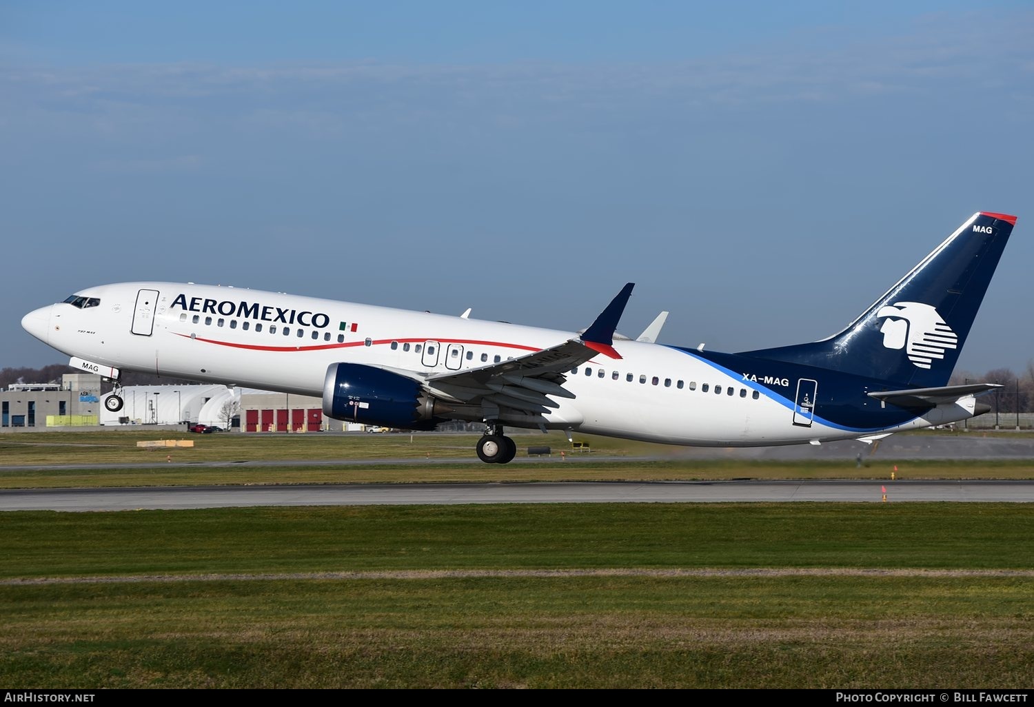 Aircraft Photo of XA-MAG | Boeing 737-8 Max 8 | AeroMéxico | AirHistory.net #515845