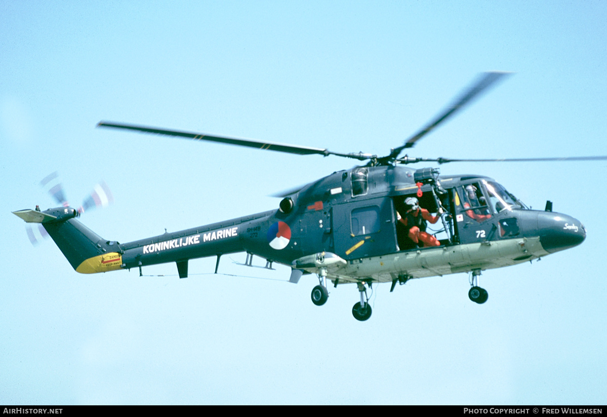 Aircraft Photo of 272 | Westland SH-14B Lynx Mk27 (WG-13) | Netherlands - Navy | AirHistory.net #515861