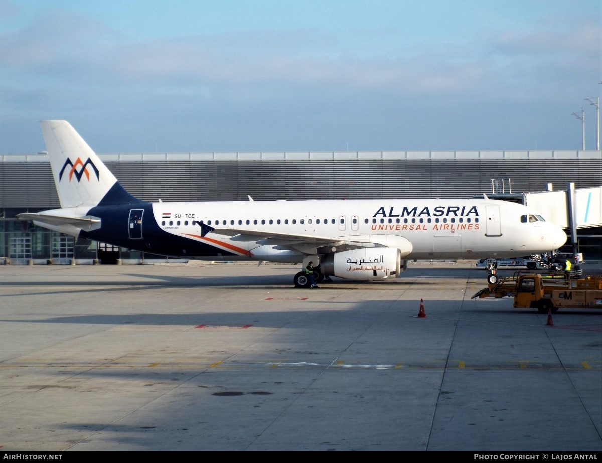 Aircraft Photo of SU-TCE | Airbus A320-232 | Almasria Universal Airlines | AirHistory.net #515880