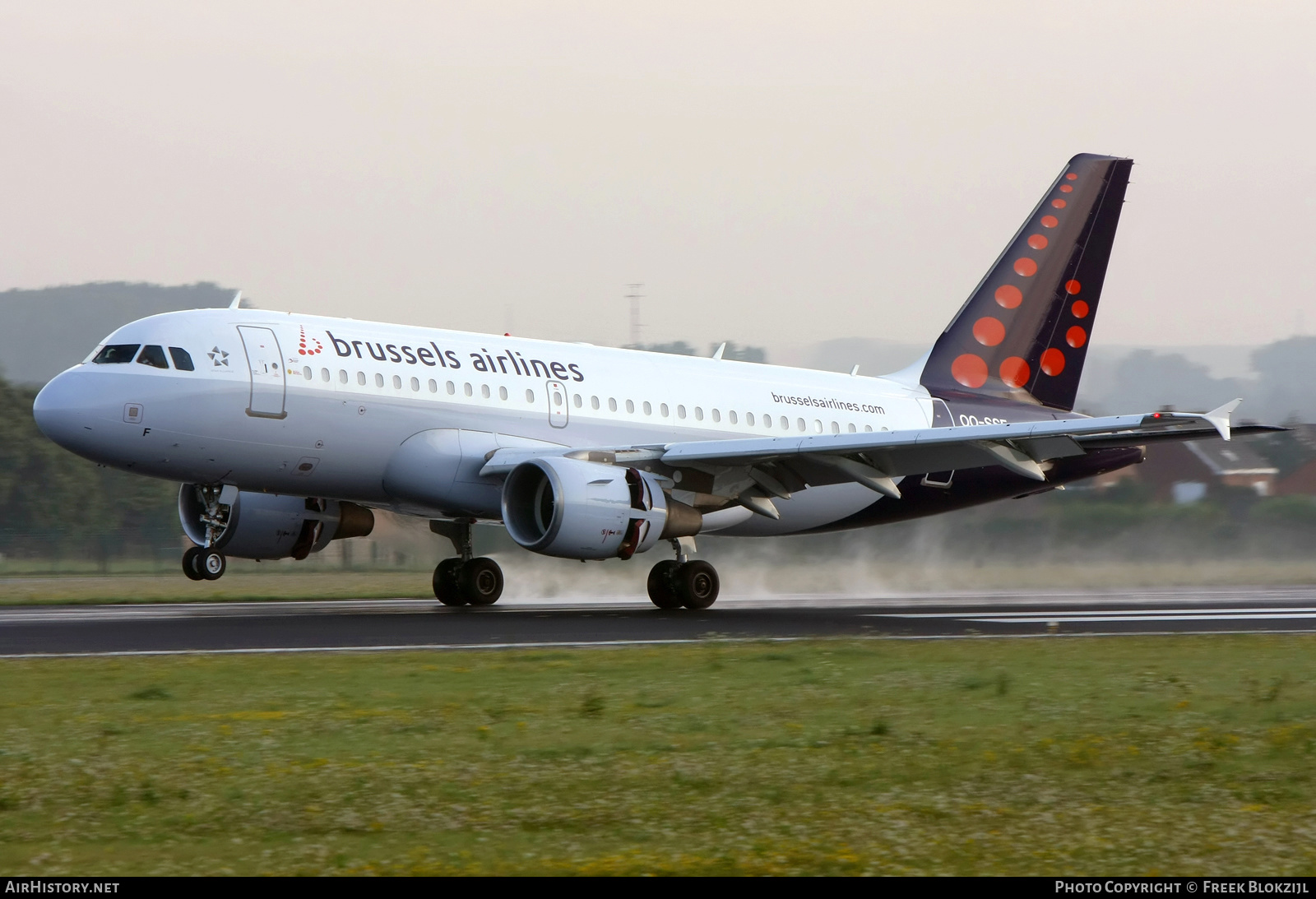 Aircraft Photo of OO-SSF | Airbus A319-111 | Brussels Airlines | AirHistory.net #515890