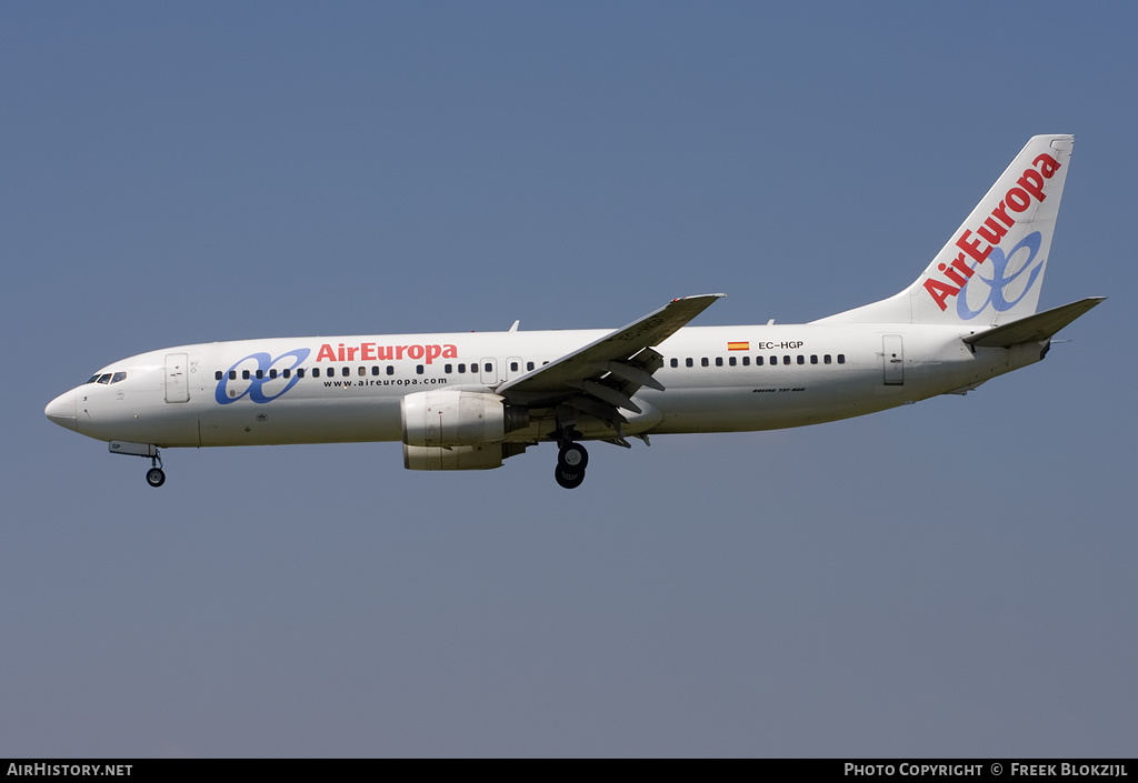 Aircraft Photo of EC-HGP | Boeing 737-85P | Air Europa | AirHistory.net #515891