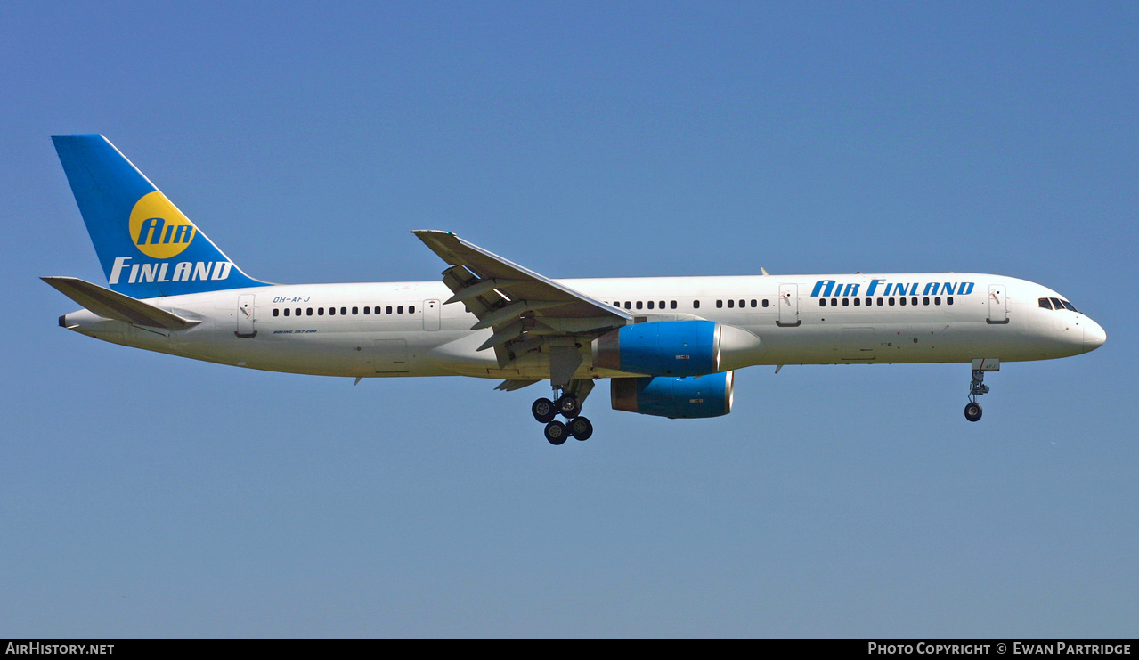 Aircraft Photo of OH-AFJ | Boeing 757-28A | Air Finland | AirHistory.net #515912