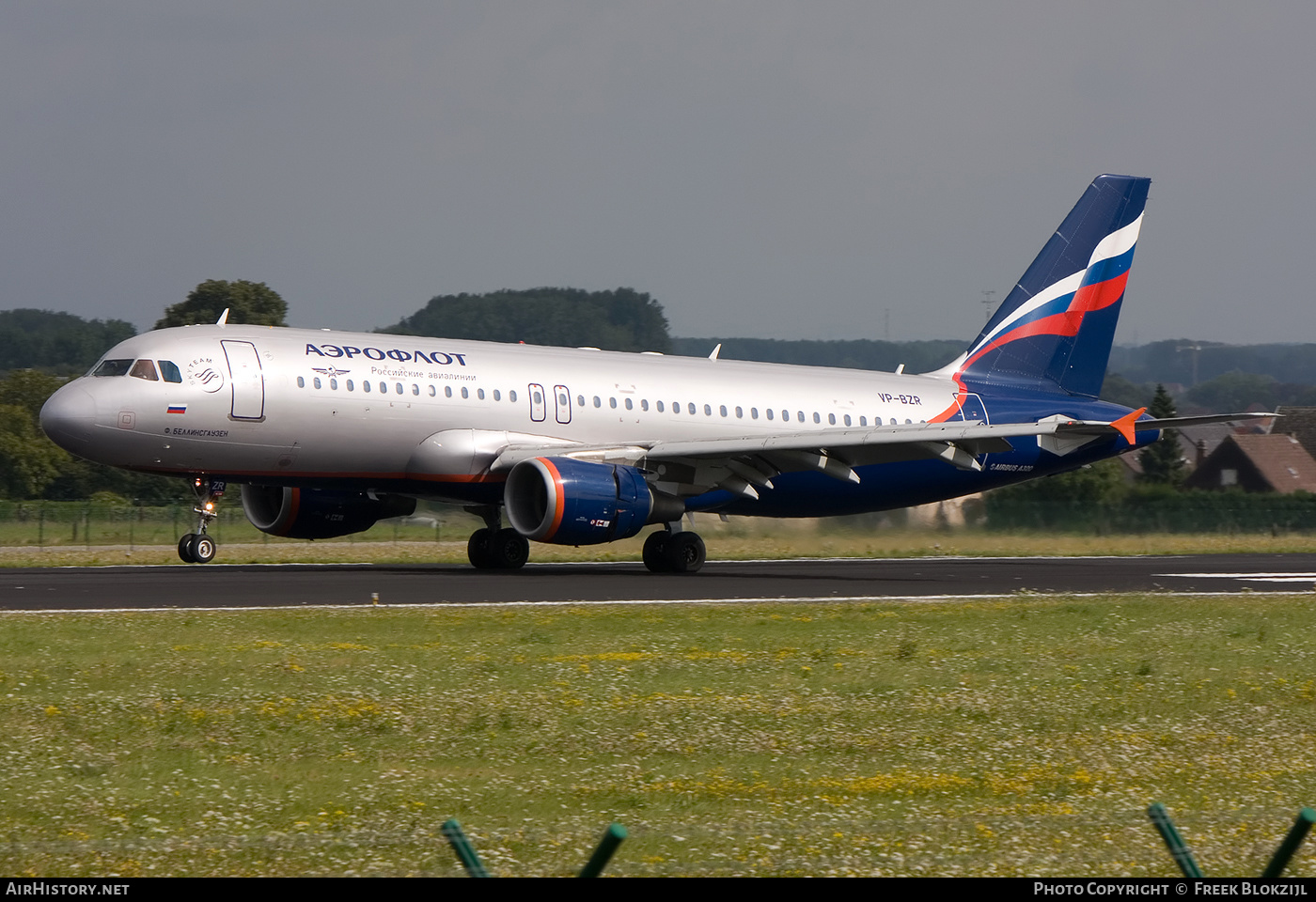 Aircraft Photo of VP-BZR | Airbus A320-214 | Aeroflot - Russian Airlines | AirHistory.net #515914