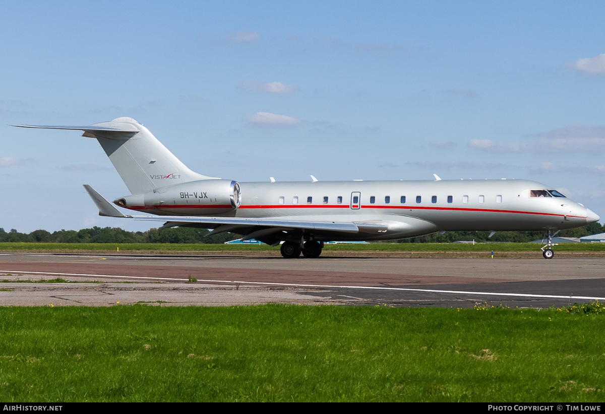 Aircraft Photo of 9H-VJX | Bombardier Global 6000 (BD-700-1A10) | VistaJet | AirHistory.net #515917