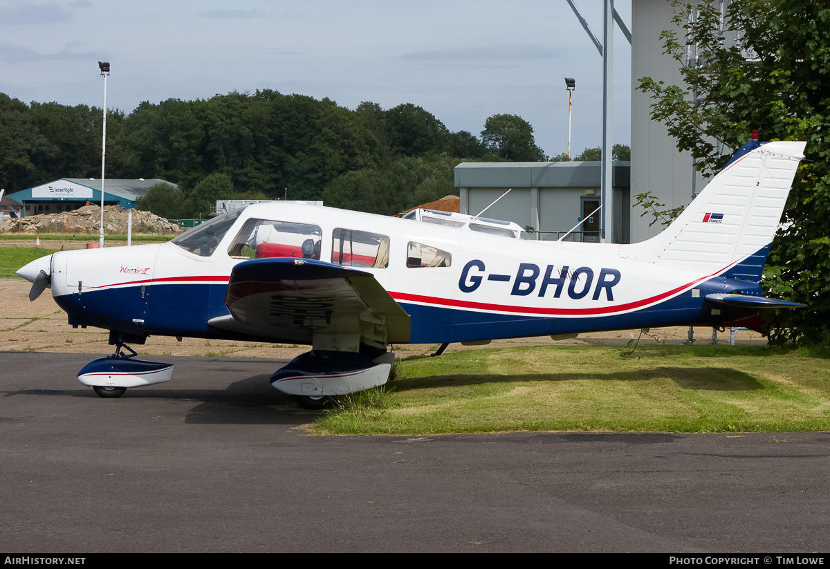 Aircraft Photo of G-BHOR | Piper PA-28-161 Cherokee Warrior II | AirHistory.net #515919