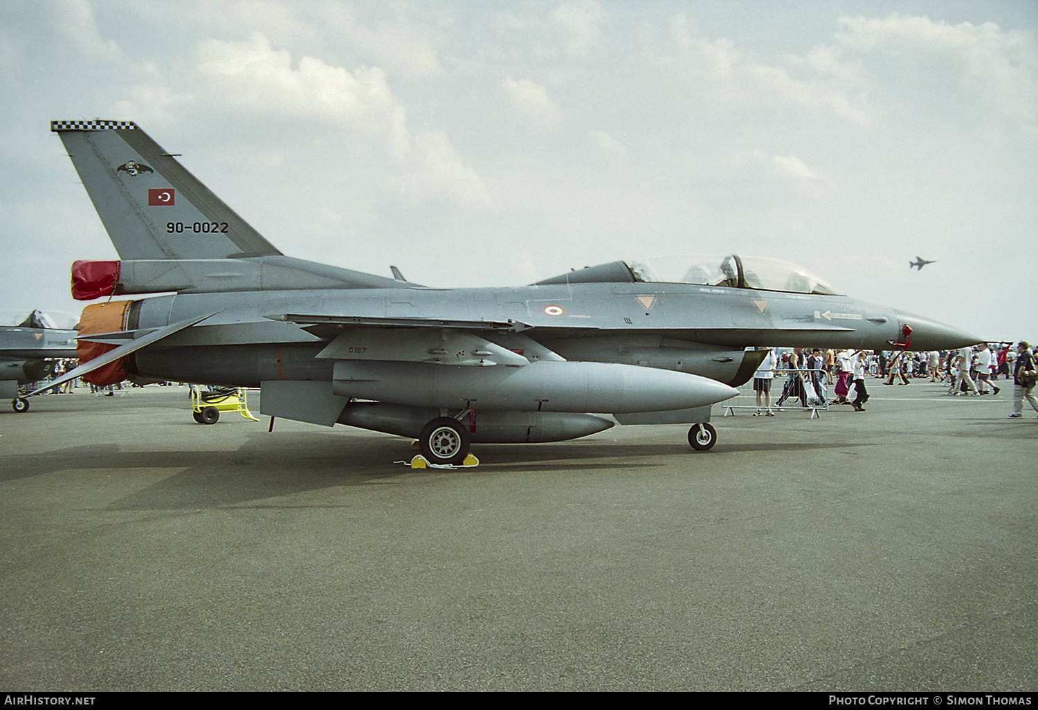 Aircraft Photo of 90-0022 | General Dynamics F-16DG Fighting Falcon | Turkey - Air Force | AirHistory.net #515930