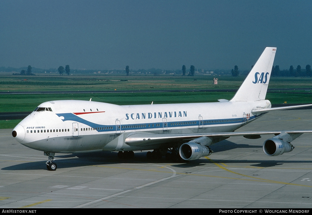 Aircraft Photo of SE-DDL | Boeing 747-283B | Scandinavian Airlines - SAS | AirHistory.net #515946