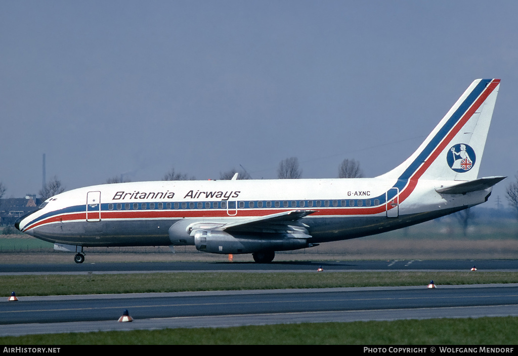 Aircraft Photo of G-AXNC | Boeing 737-204 | Britannia Airways | AirHistory.net #515950