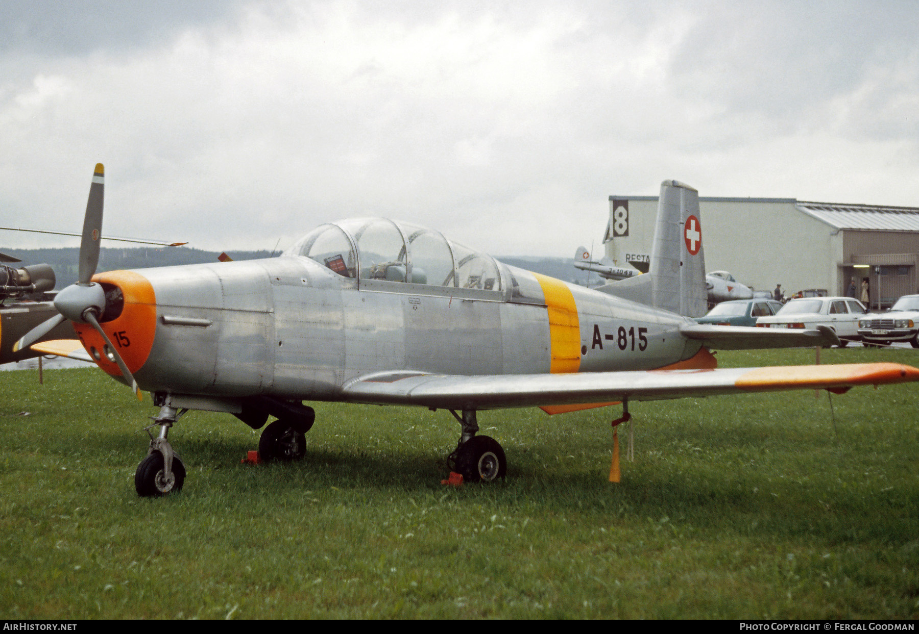 Aircraft Photo of A-815 | Pilatus P-3-05 | Switzerland - Air Force | AirHistory.net #515951