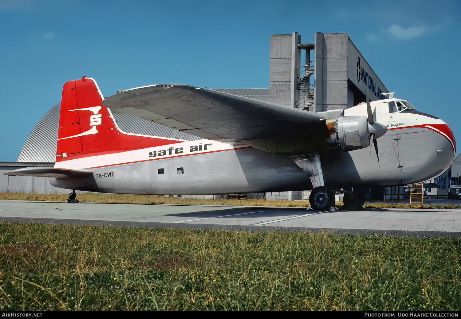 Aircraft Photo of ZK-CWF | Bristol 170 Freighter Mk31 | SAFE Air - Straits Air Freight Express | AirHistory.net #515970