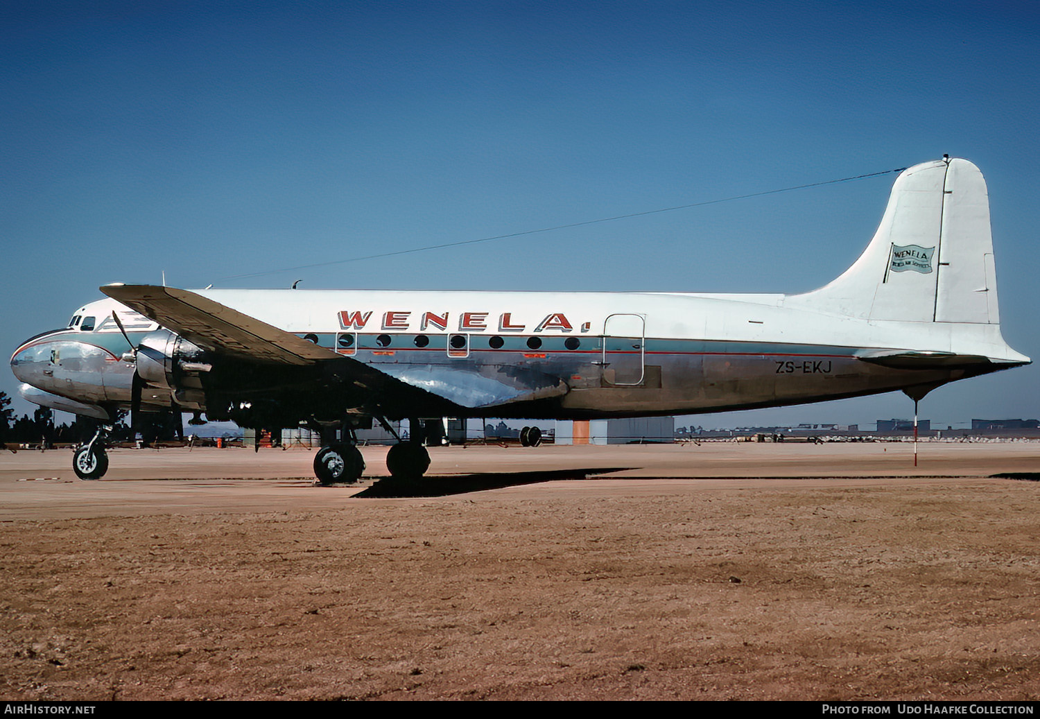 Aircraft Photo of ZS-EKJ | Douglas C-54B Skymaster | Wenela Air Services | AirHistory.net #515971