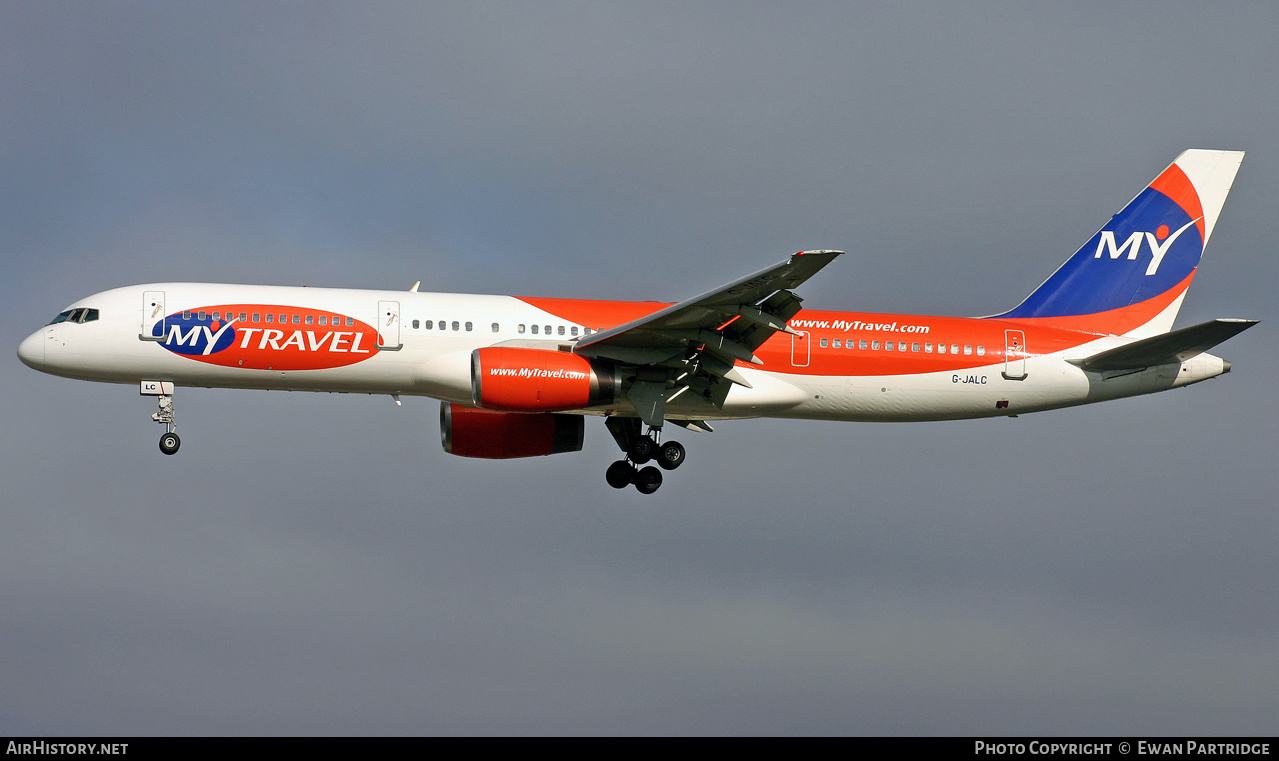 Aircraft Photo of G-JALC | Boeing 757-225 | MyTravel Airways | AirHistory.net #515974