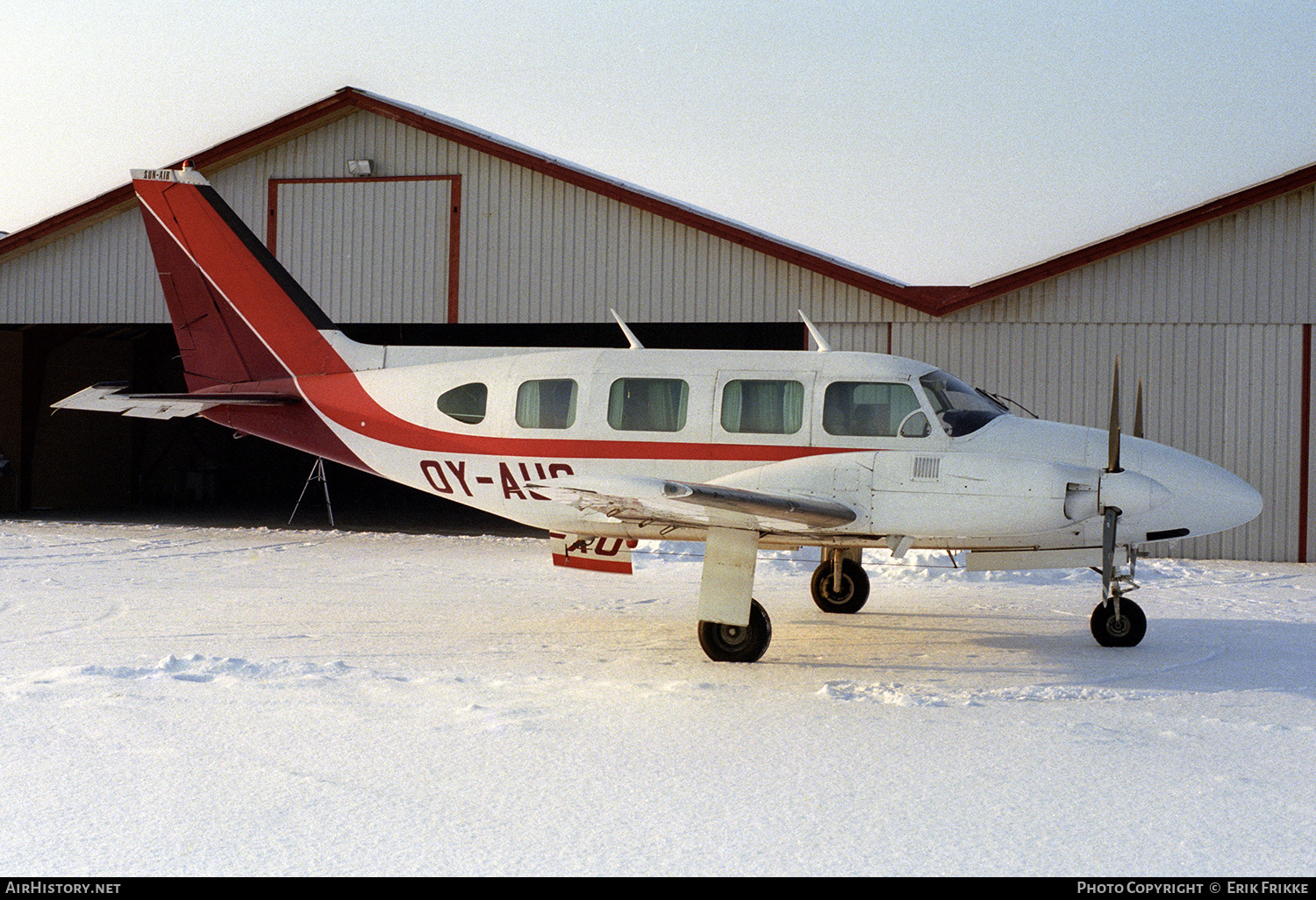 Aircraft Photo of OY-AUS | Piper PA-31-310 Navajo | AirHistory.net #515995