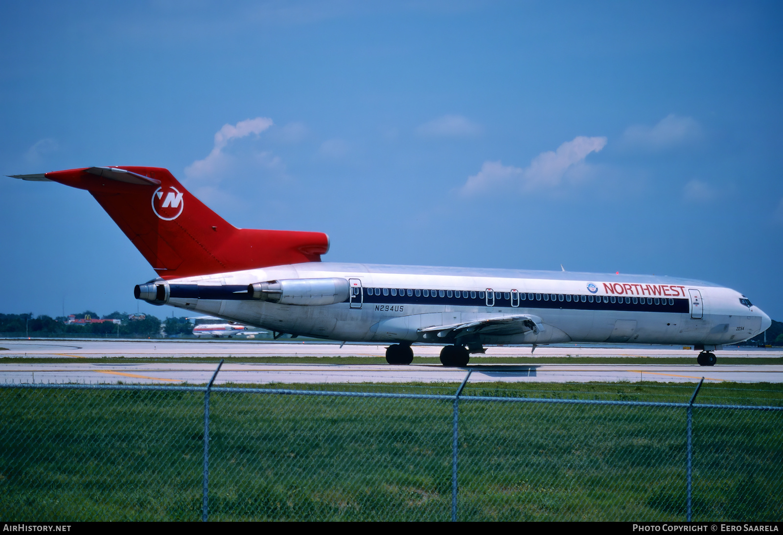 Aircraft Photo of N294US | Boeing 727-251/Adv | Northwest Airlines | AirHistory.net #515996
