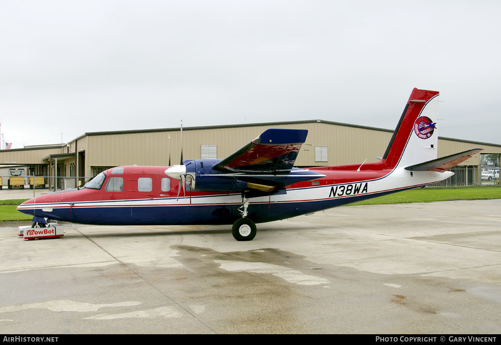 Aircraft Photo of N38WA | Rockwell 690A Turbo Commander | Airborne Support | AirHistory.net #516002