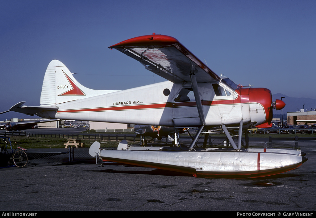 Aircraft Photo of C-FGCY | De Havilland Canada DHC-2 Beaver Mk.1 | Burrard Air | AirHistory.net #516008