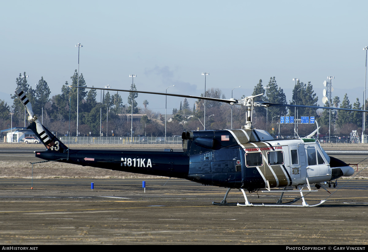 Aircraft Photo of N811KA | Bell 212 Twin Two-Twelve | Fresno County Fire Protection District | AirHistory.net #516010