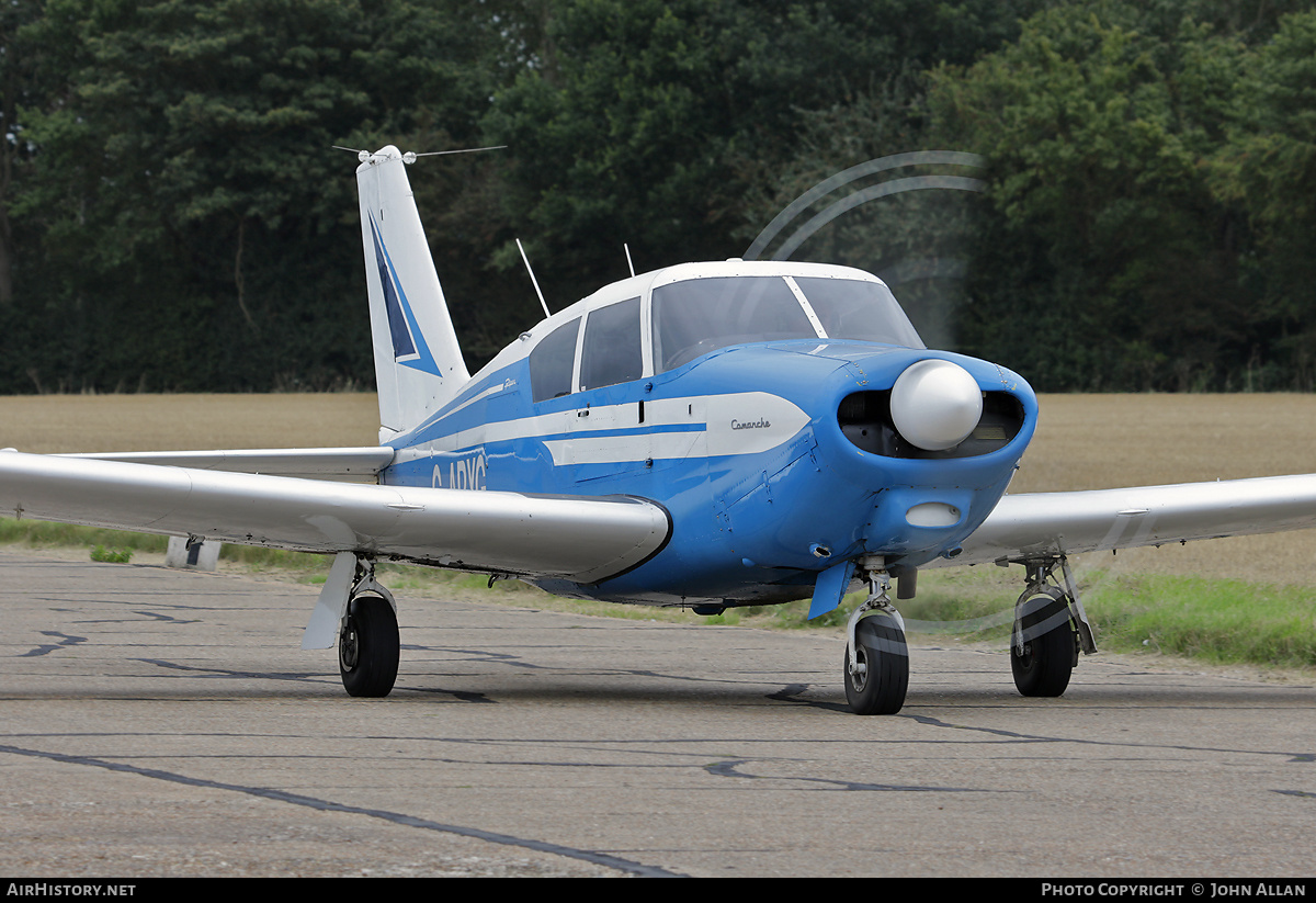 Aircraft Photo of G-ARXG | Piper PA-24-250 Comanche | AirHistory.net #516015