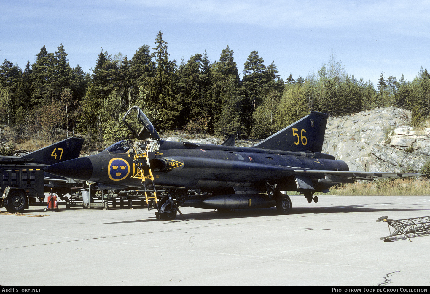 Aircraft Photo of 35528 | Saab J35F-1 Draken | Sweden - Air Force | AirHistory.net #516016