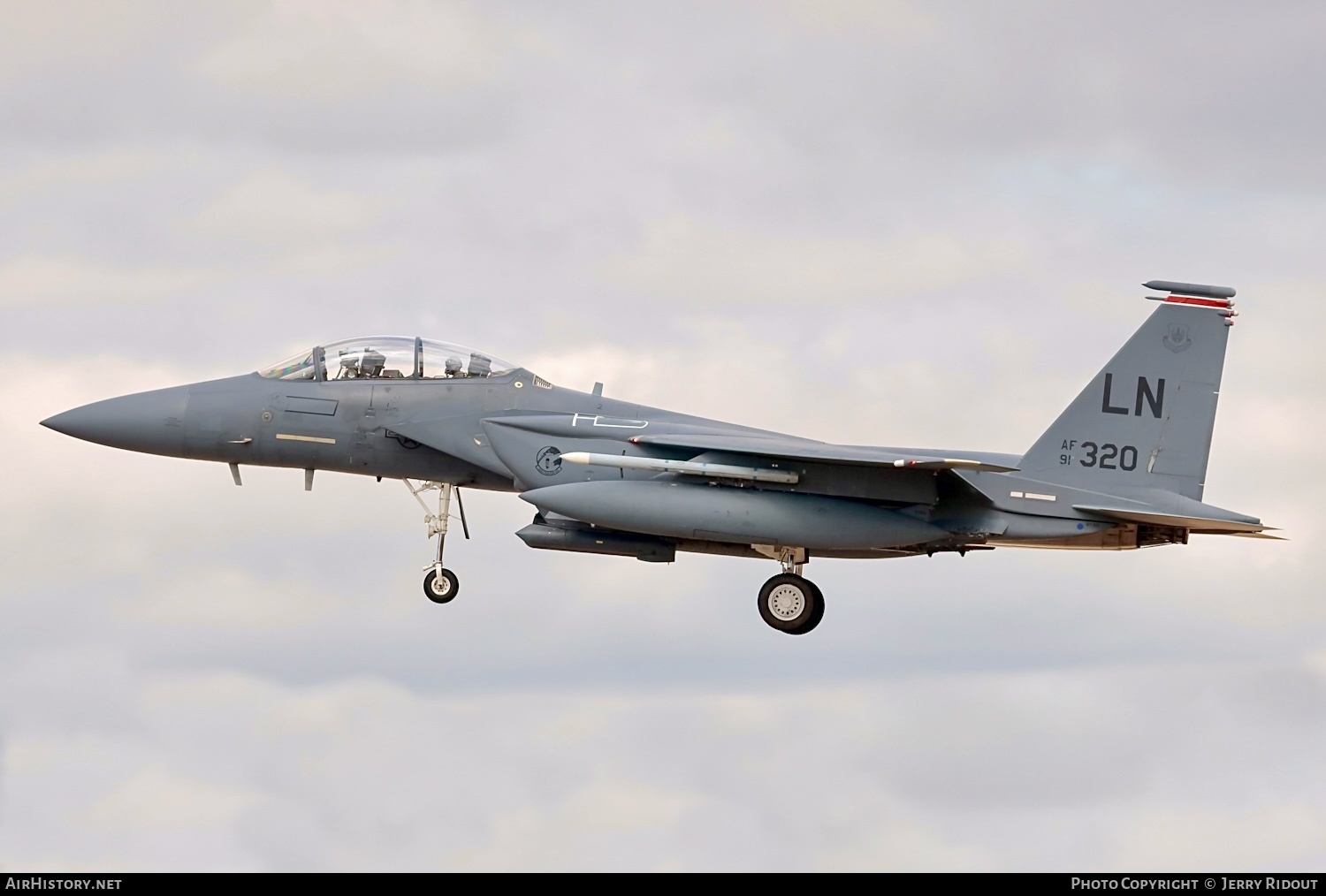 Aircraft Photo of 91-0320 / AF91-320 | McDonnell Douglas F-15E Strike Eagle | USA - Air Force | AirHistory.net #516038