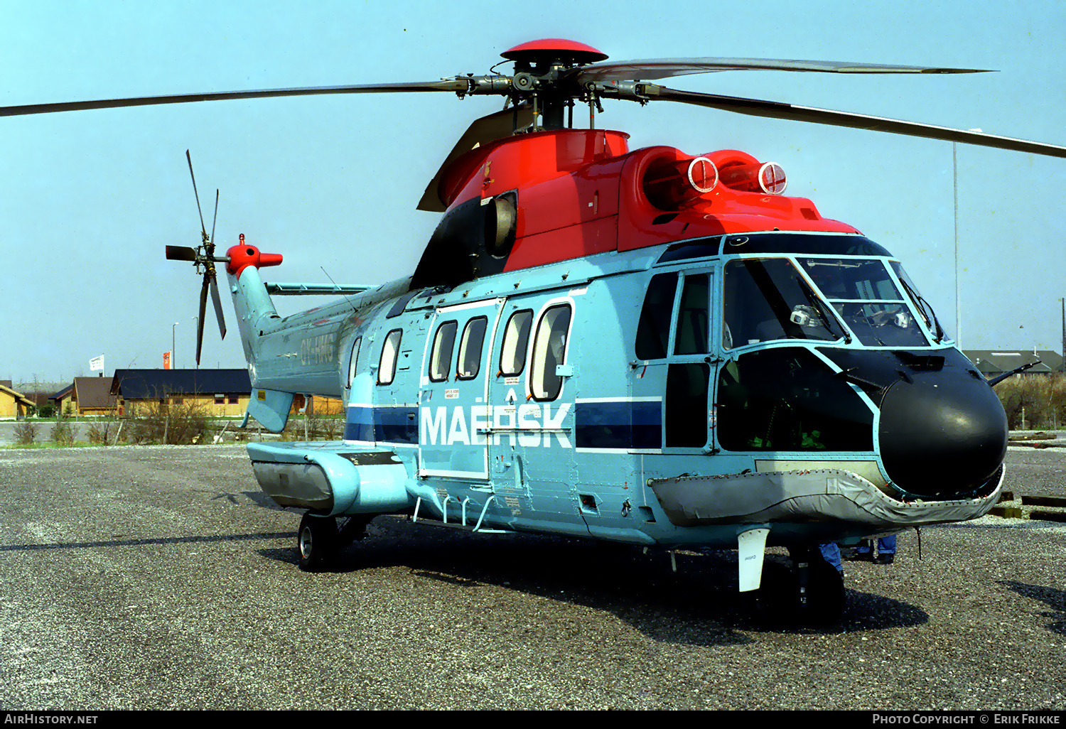 Aircraft Photo of OY-HMG | Aerospatiale AS-332L1 Super Puma | Maersk Air | AirHistory.net #516040