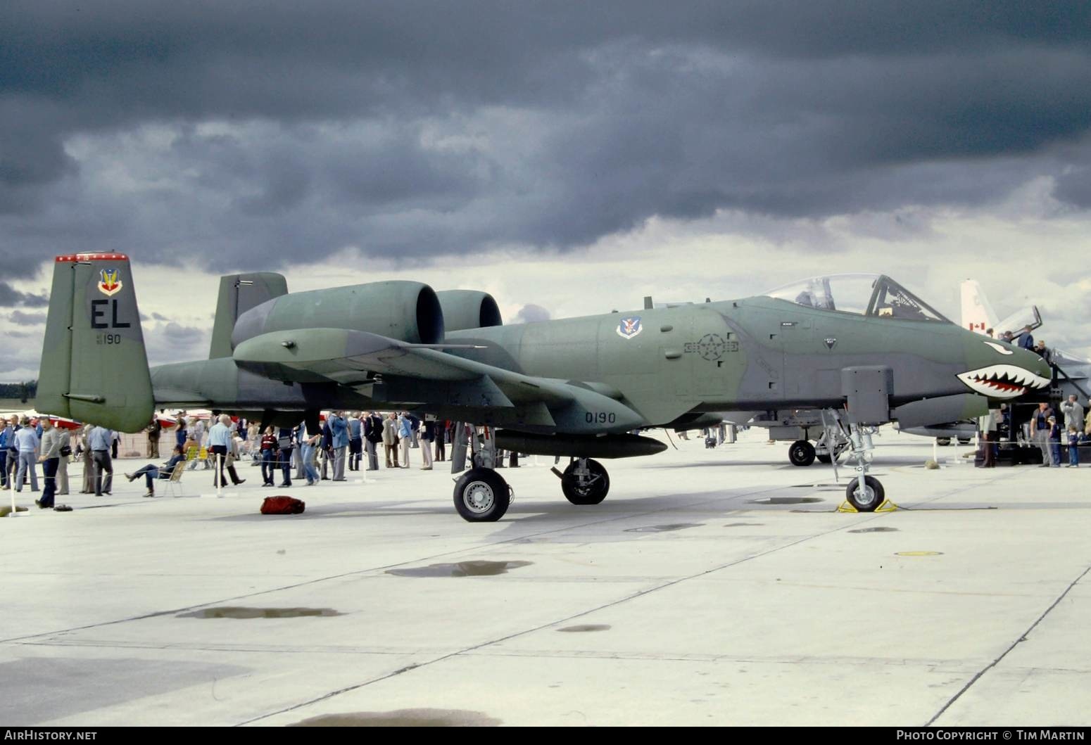 Aircraft Photo of 80-0190 / AF80-190 | Fairchild A-10A Thunderbolt II | USA - Air Force | AirHistory.net #516043