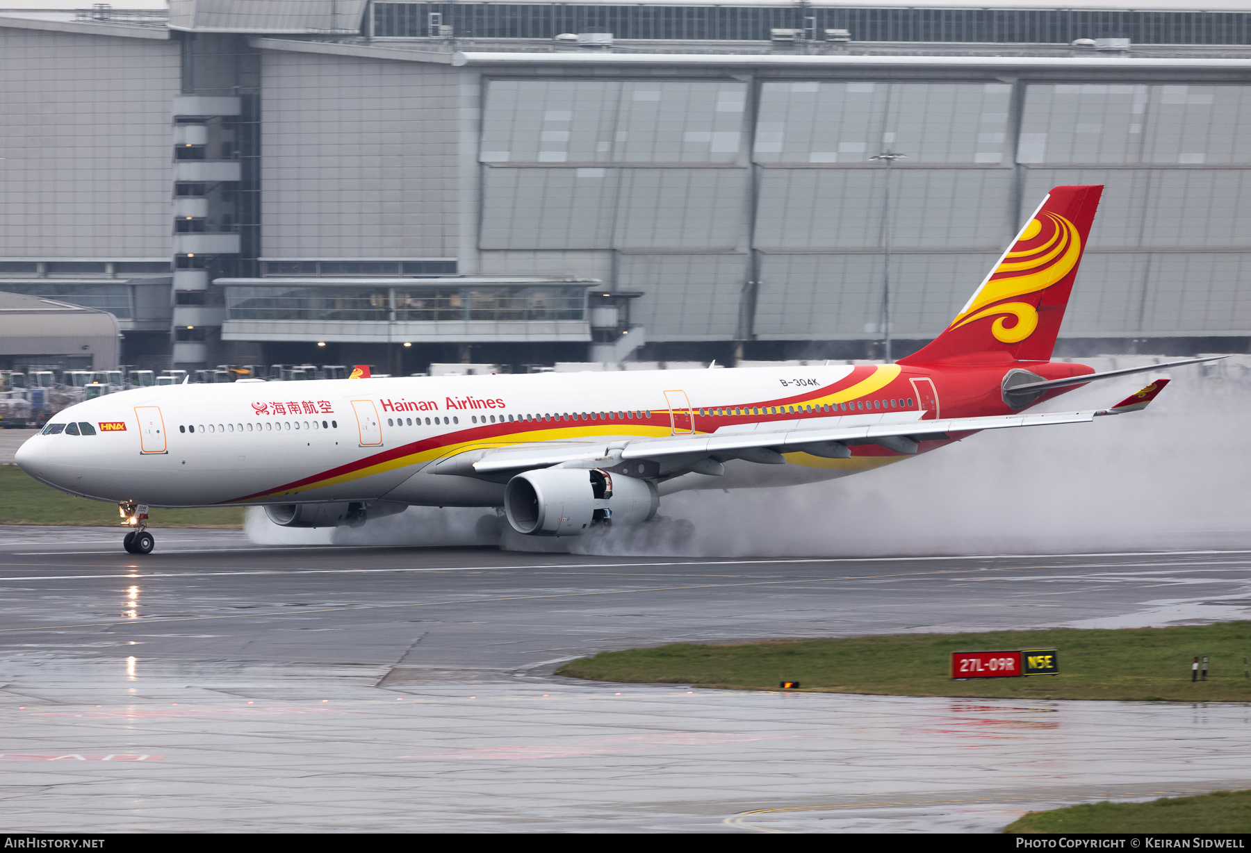 Aircraft Photo of B-304K | Airbus A330-343E | Hainan Airlines | AirHistory.net #516068