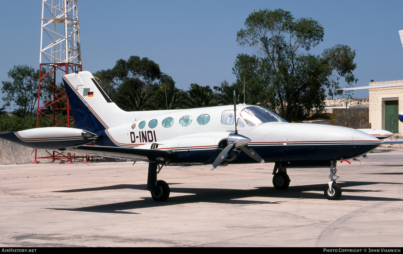 Aircraft Photo of D-INDI | Cessna 421B Golden Eagle | AirHistory.net #516073