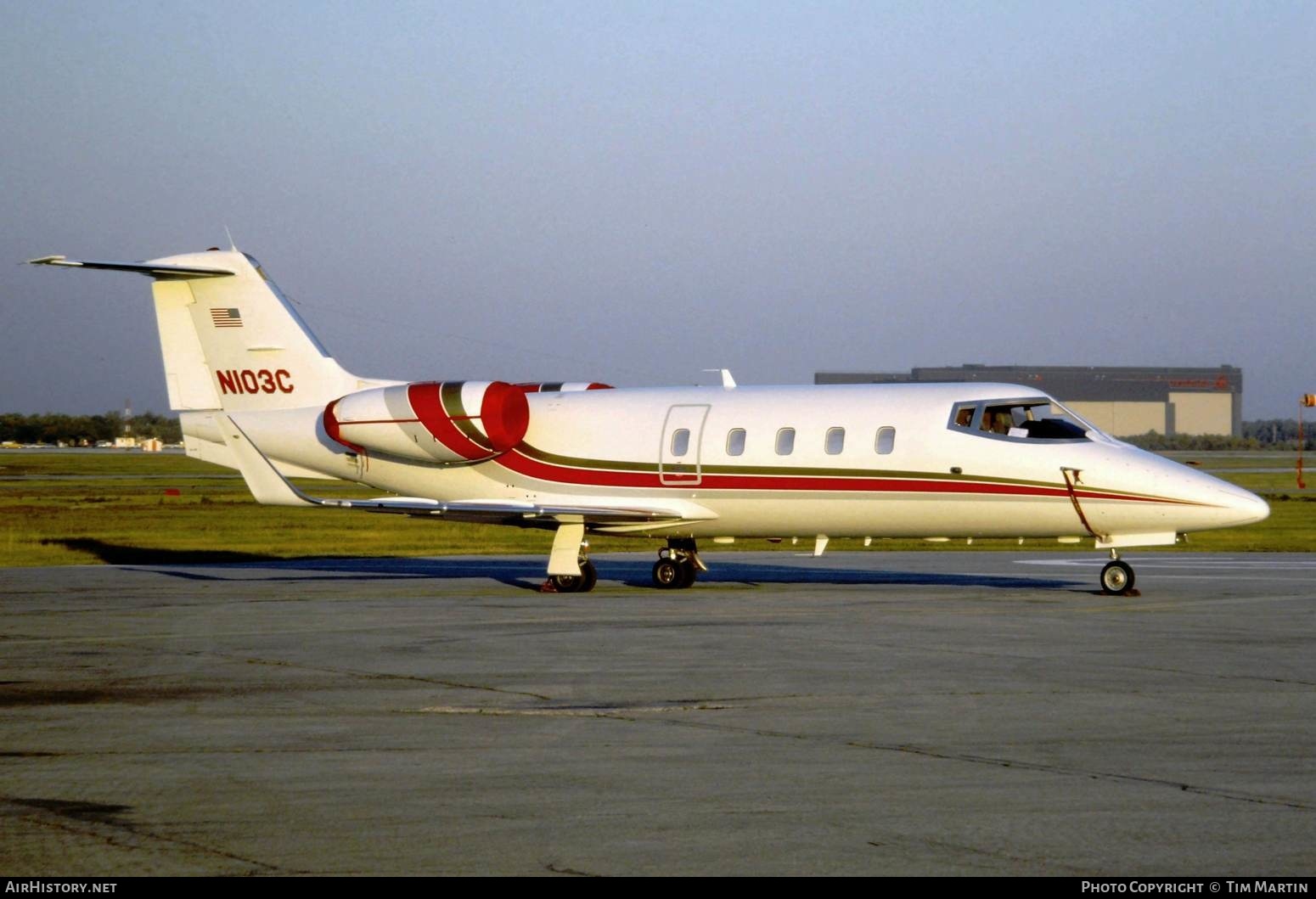 Aircraft Photo of N103C | Gates Learjet 55ER | AirHistory.net #516075