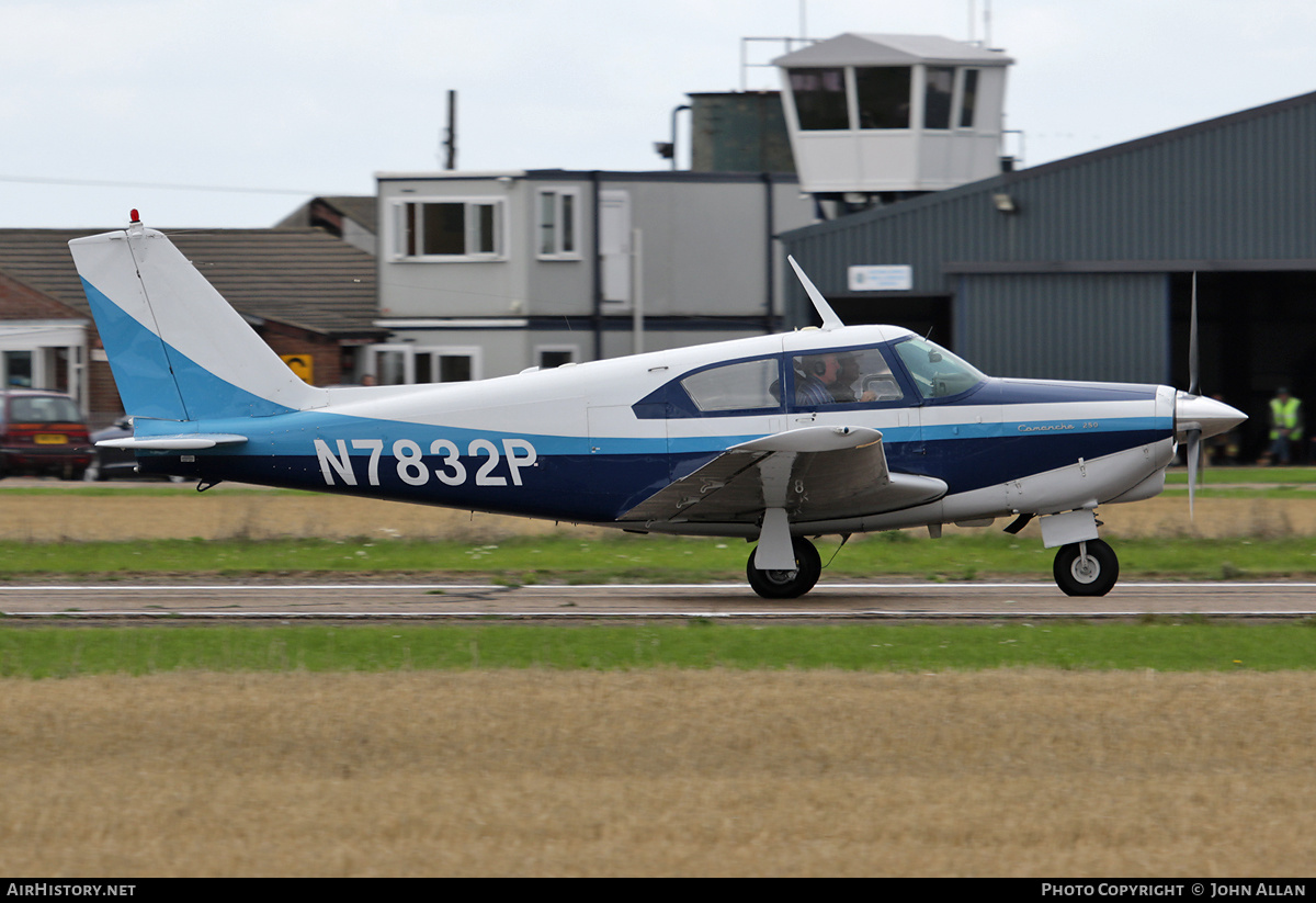 Aircraft Photo of N7832P | Piper PA-24-250 Comanche | AirHistory.net #516083