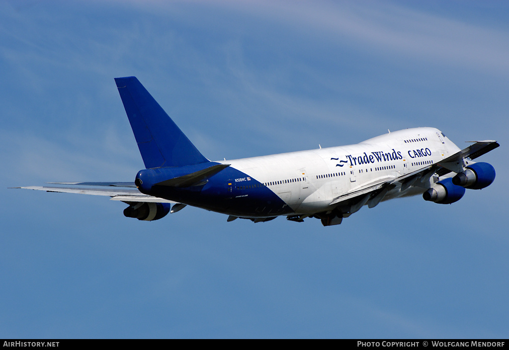 Aircraft Photo of N508MC | Boeing 747-230B(SF) | Tradewinds Airlines Cargo | AirHistory.net #516087