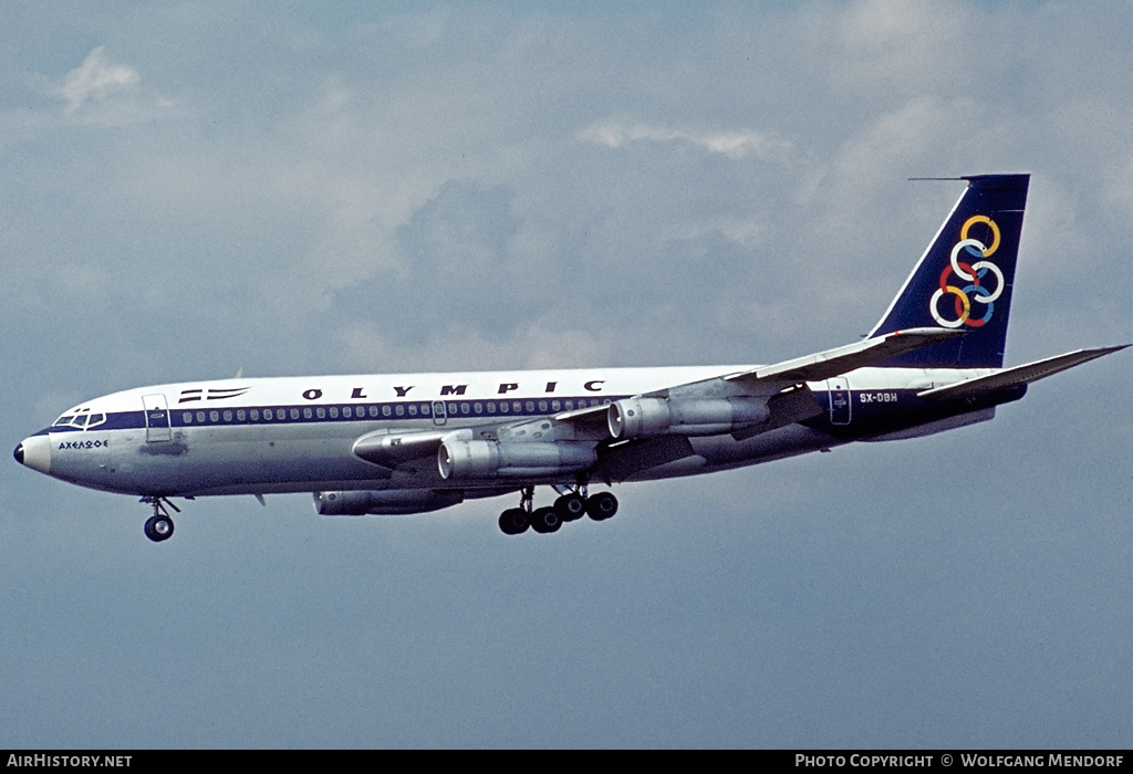 Aircraft Photo of SX-DBH | Boeing 720-051B | Olympic | AirHistory.net #516110