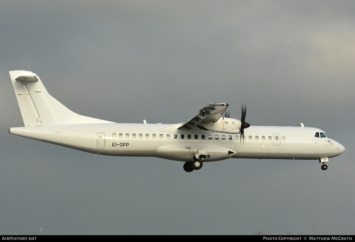 Aircraft Photo of EI-GPP | ATR ATR-72-600 (ATR-72-212A) | AirHistory.net #516117