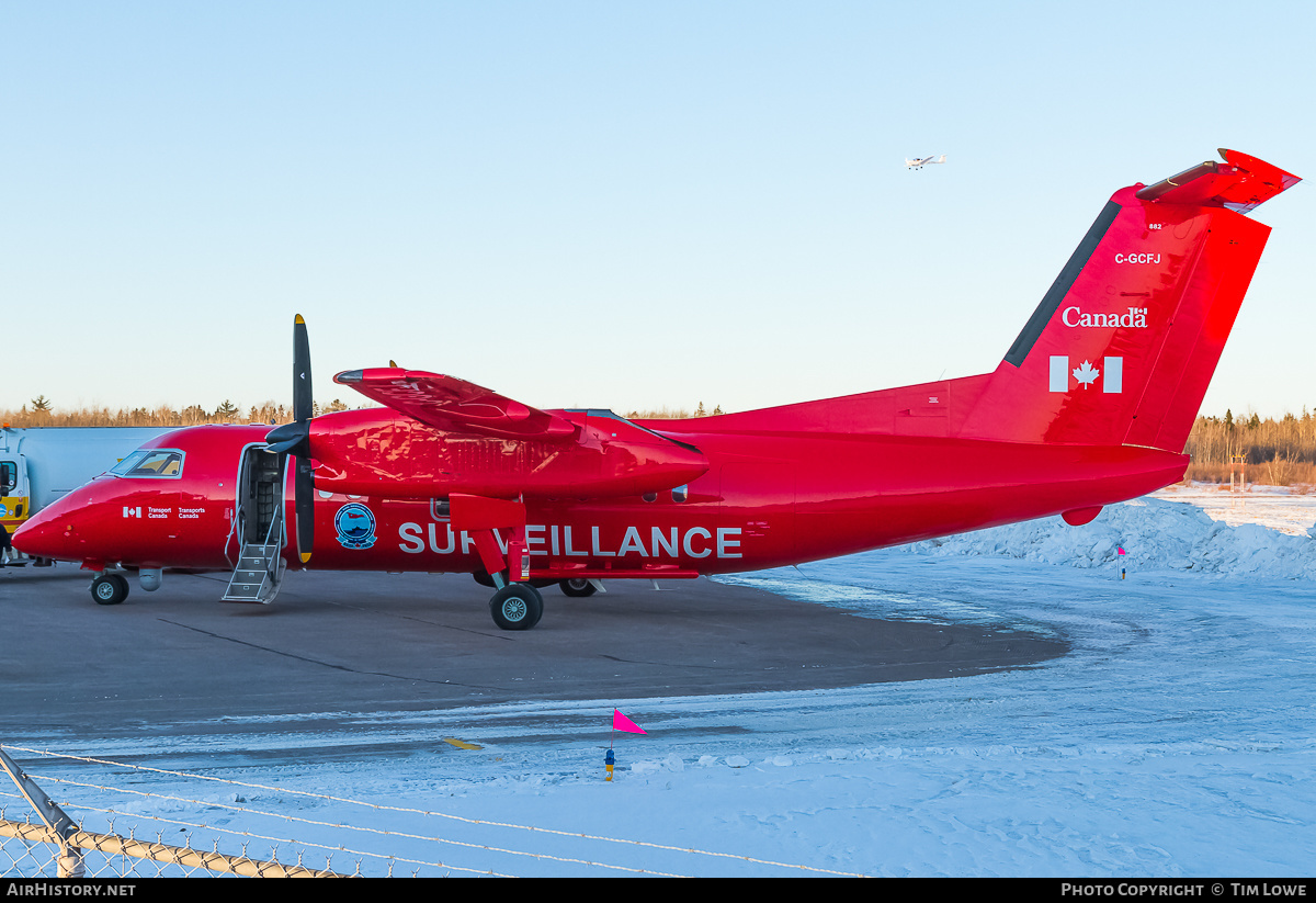 Aircraft Photo of C-GCFJ | De Havilland Canada DHC-8-102 Dash 8 | Transport Canada | AirHistory.net #516133