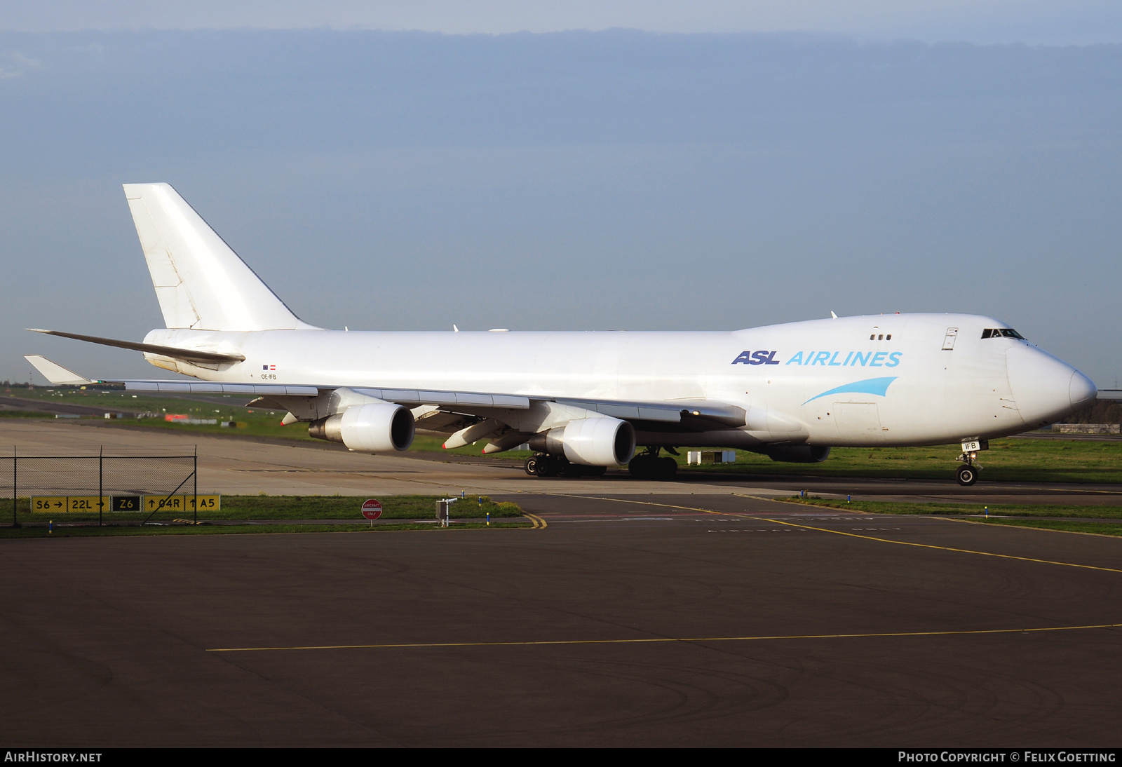 Aircraft Photo of OE-IFB | Boeing 747-4B5F/ER/SCD | ASL Airlines | AirHistory.net #516145
