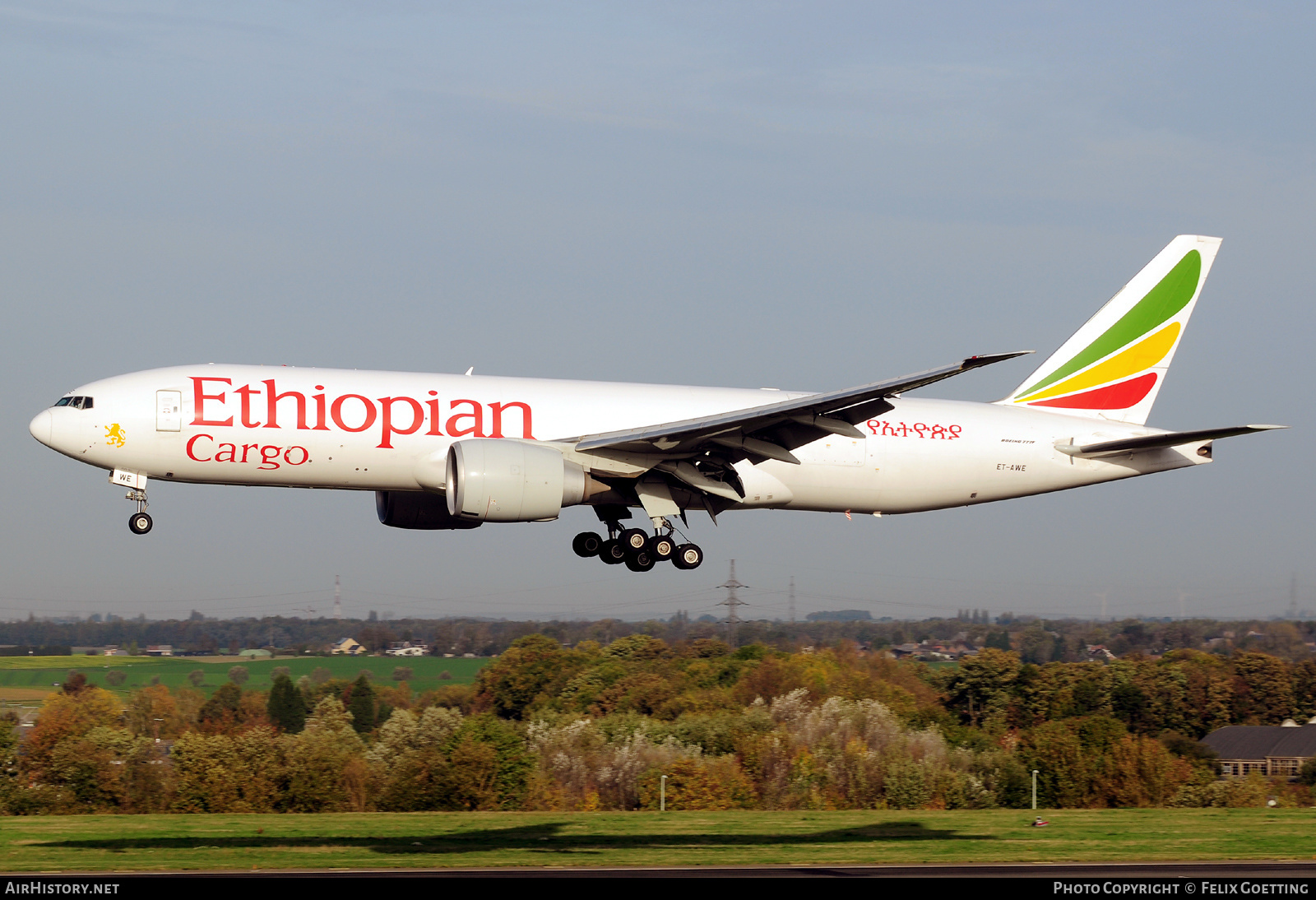 Aircraft Photo of ET-AWE | Boeing 777-F | Ethiopian Airlines Cargo | AirHistory.net #516148