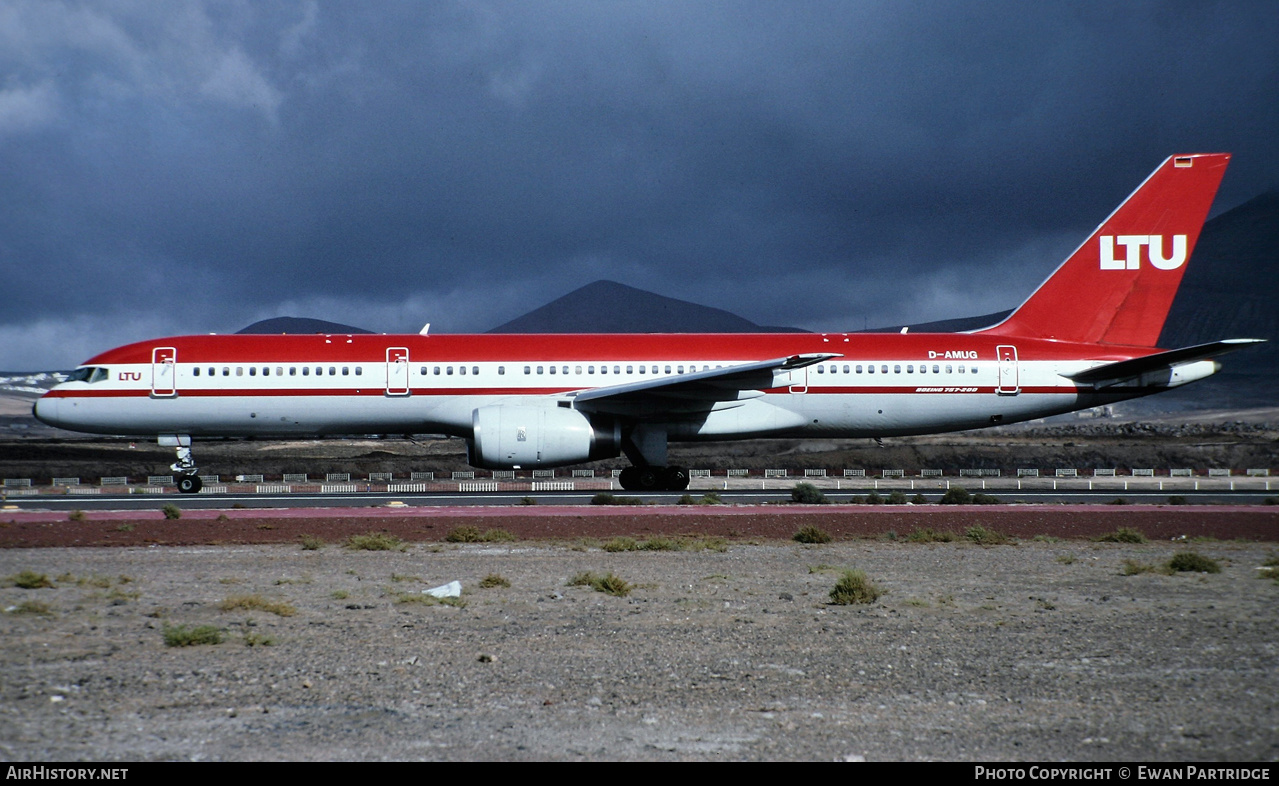 Aircraft Photo of D-AMUG | Boeing 757-2G5 | LTU - Lufttransport-Unternehmen | AirHistory.net #516153