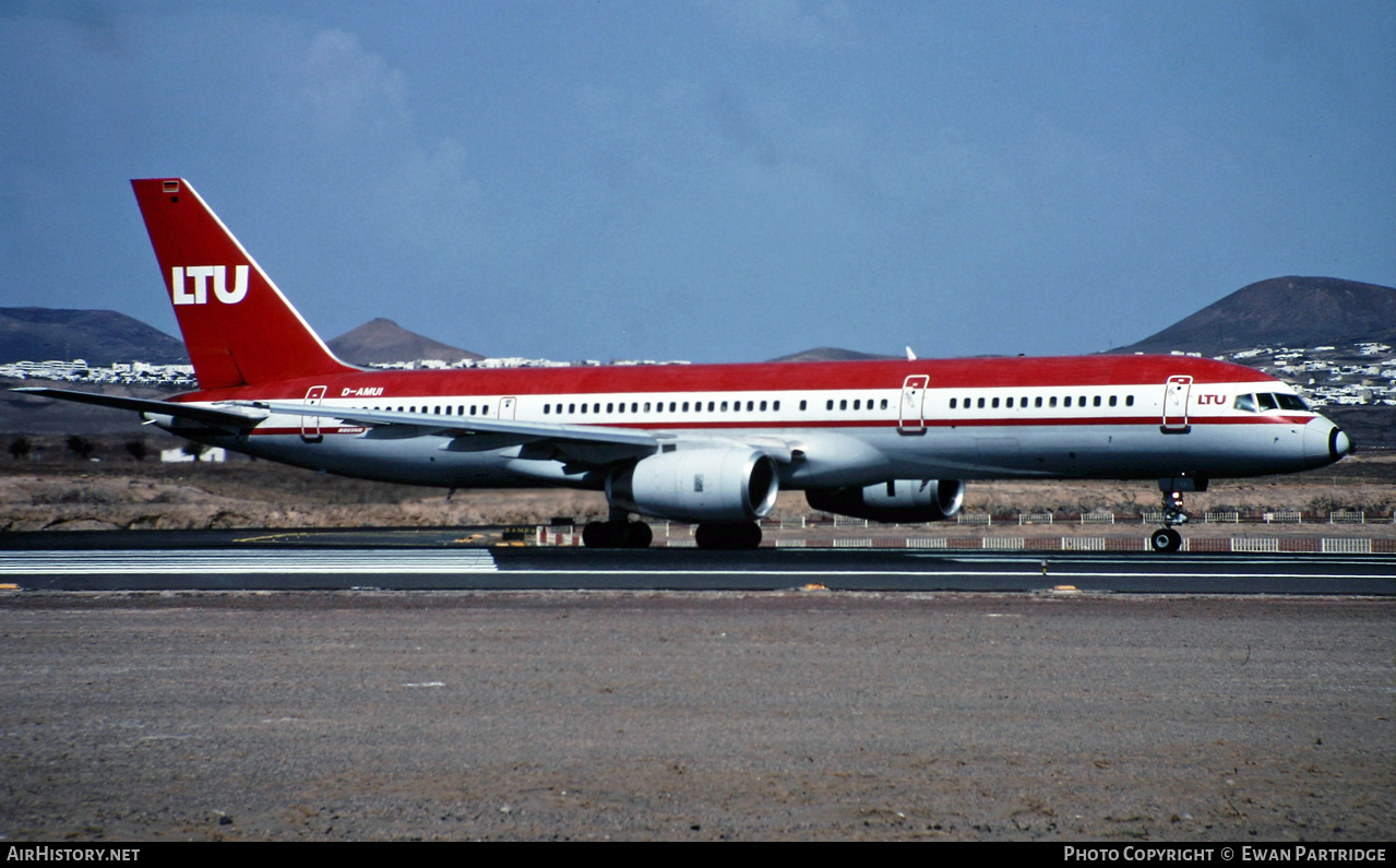 Aircraft Photo of D-AMUI | Boeing 757-2G5 | LTU - Lufttransport-Unternehmen | AirHistory.net #516161