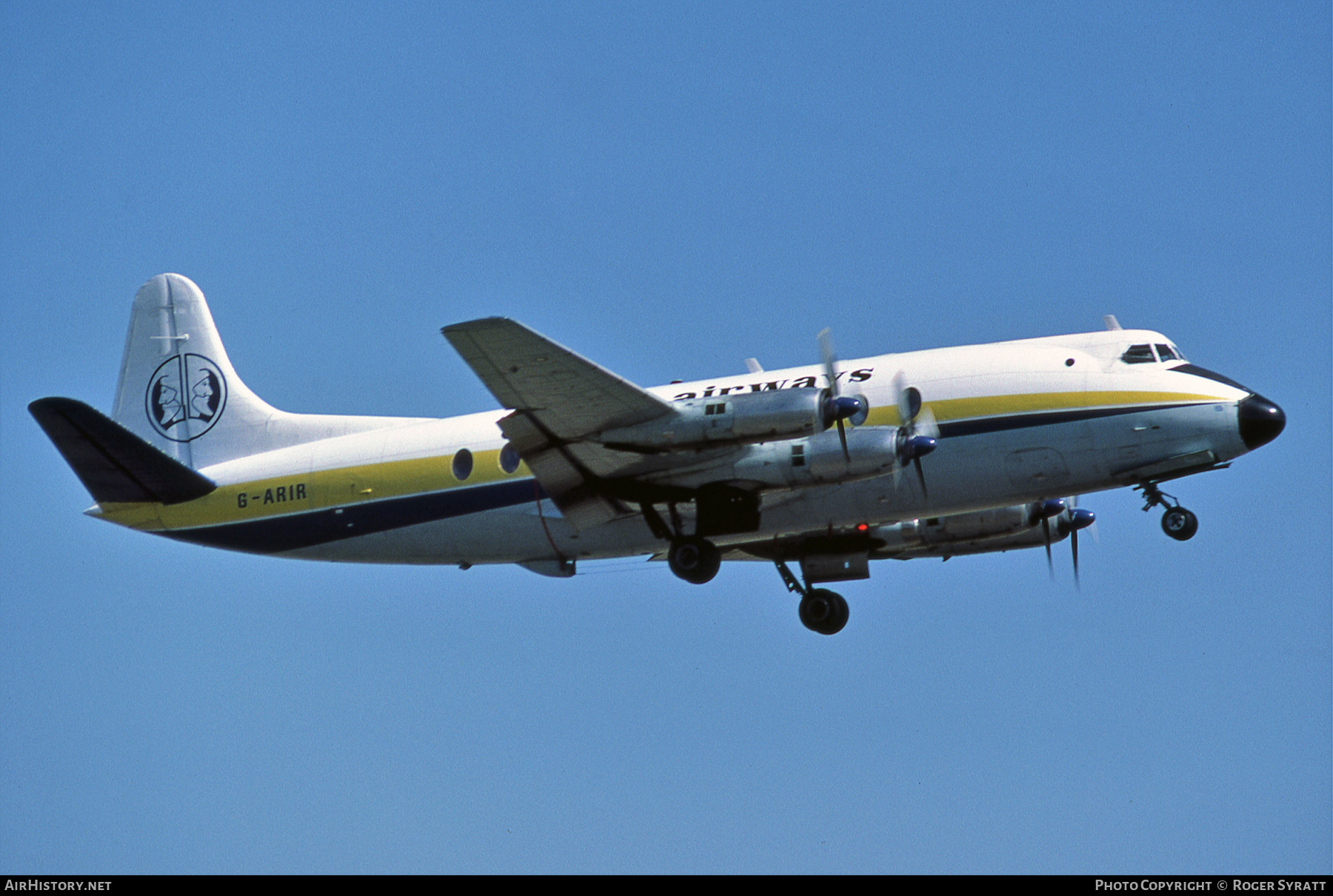 Aircraft Photo of G-ARIR | Vickers 708 Viscount | Janus Airways | AirHistory.net #516183