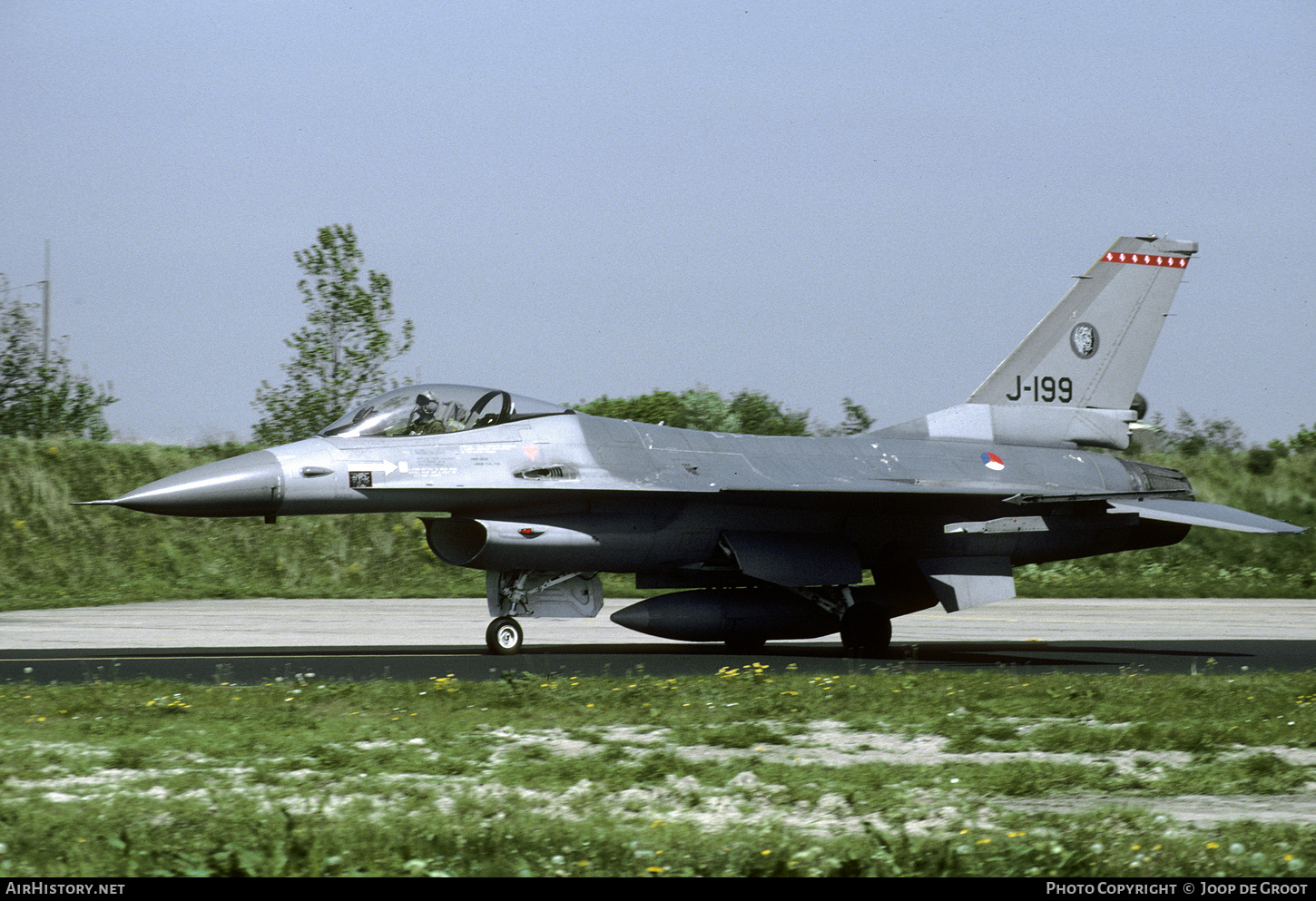 Aircraft Photo of J-199 | General Dynamics F-16A Fighting Falcon | Netherlands - Air Force | AirHistory.net #516192